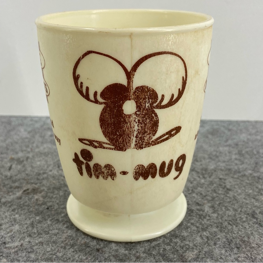 Vintage 1970’s Tim Hortons Tim-Mug Plastic Cup - Picture 2 of 6